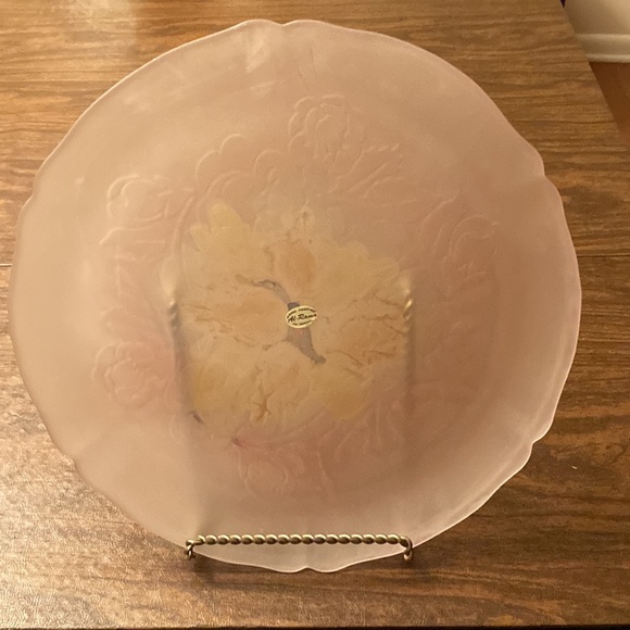 AL-RAMA Vintage Round Plater Hand Painted Made in Israel NWOT - Picture 2 of 8